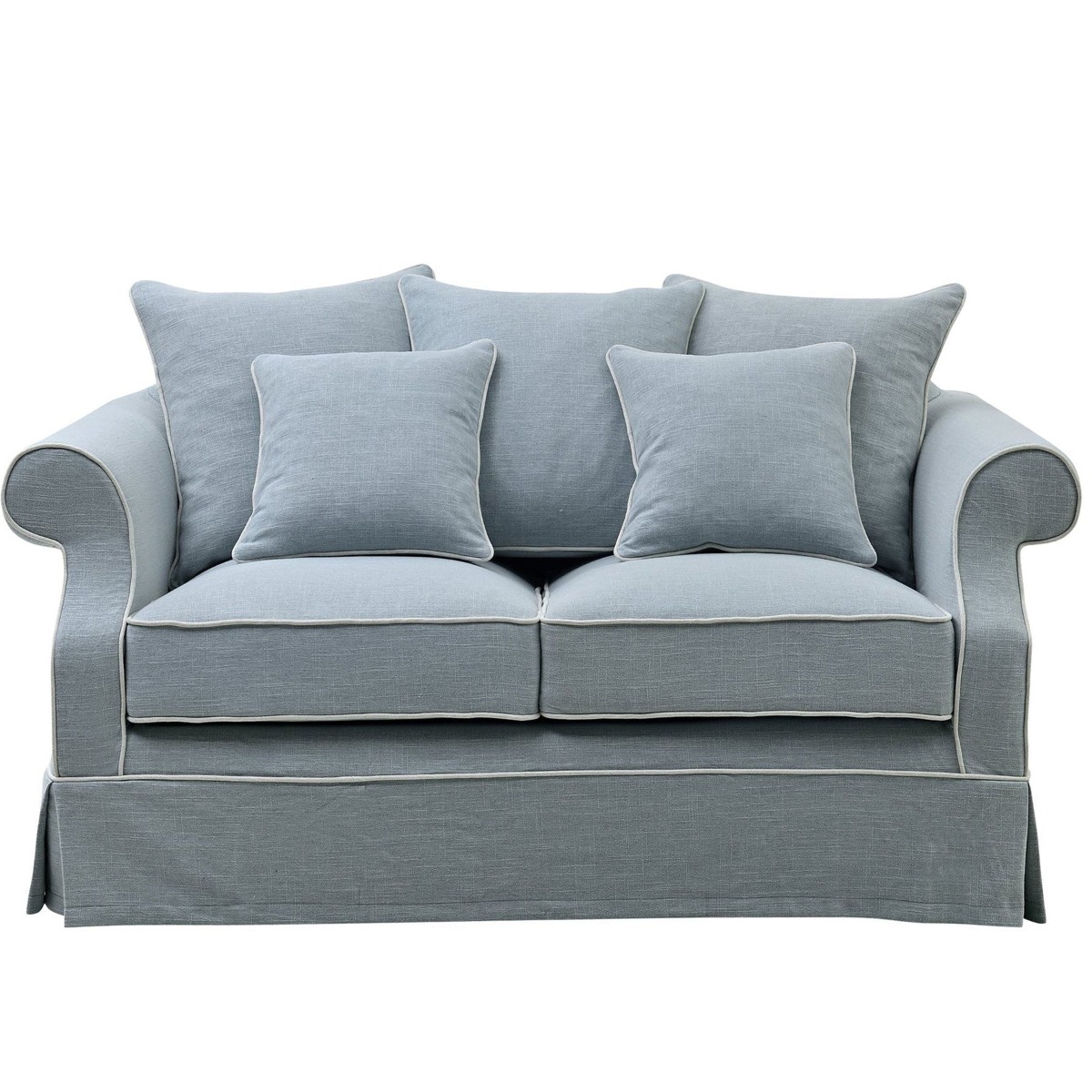 Avalon Hamptons 2 Seat Sofa Beach, W 174cm D 96cm H 81cm (RRP $2599)