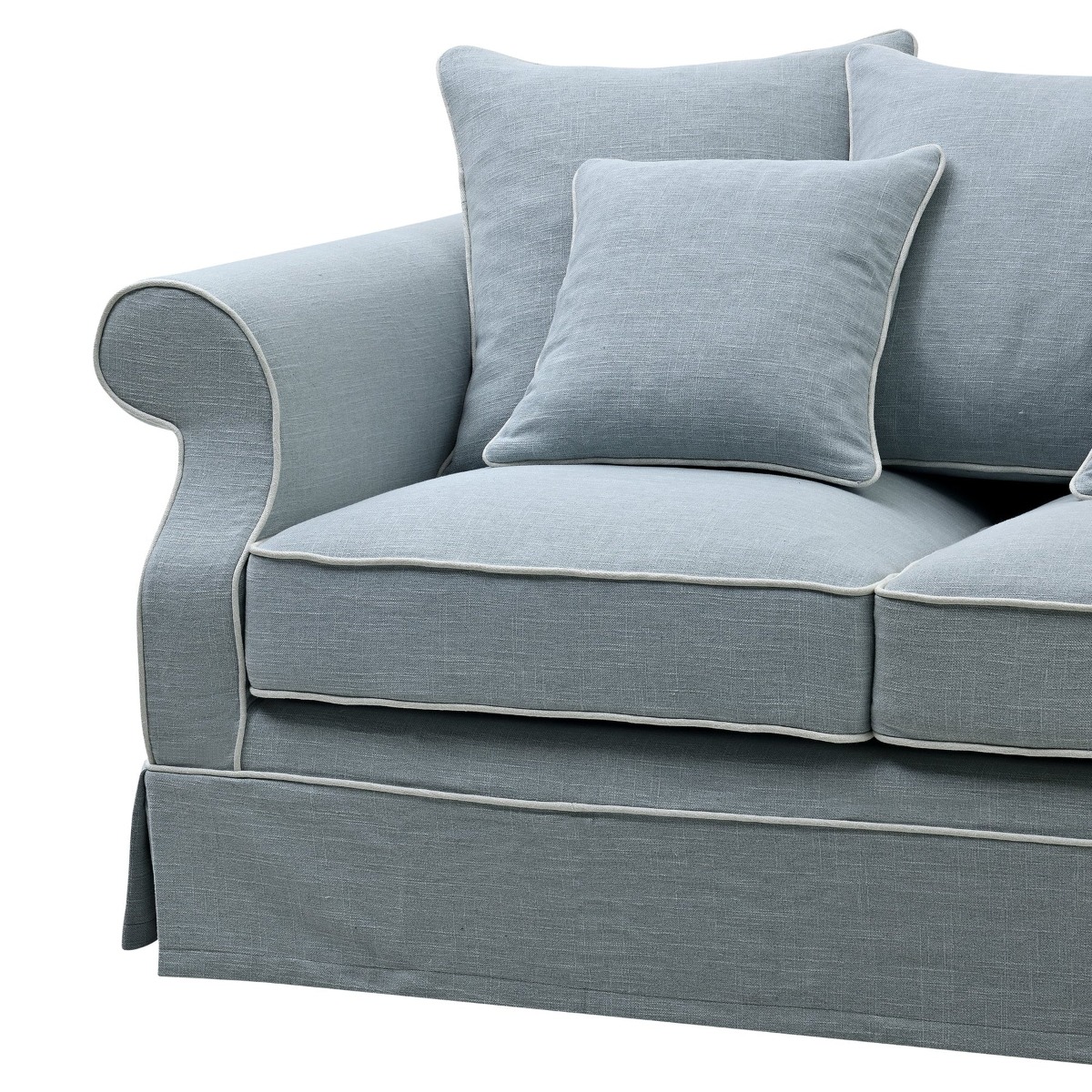 Avalon Hamptons 2 Seat Sofa Beach, W 174cm D 96cm H 81cm (RRP $2599) - Image 4