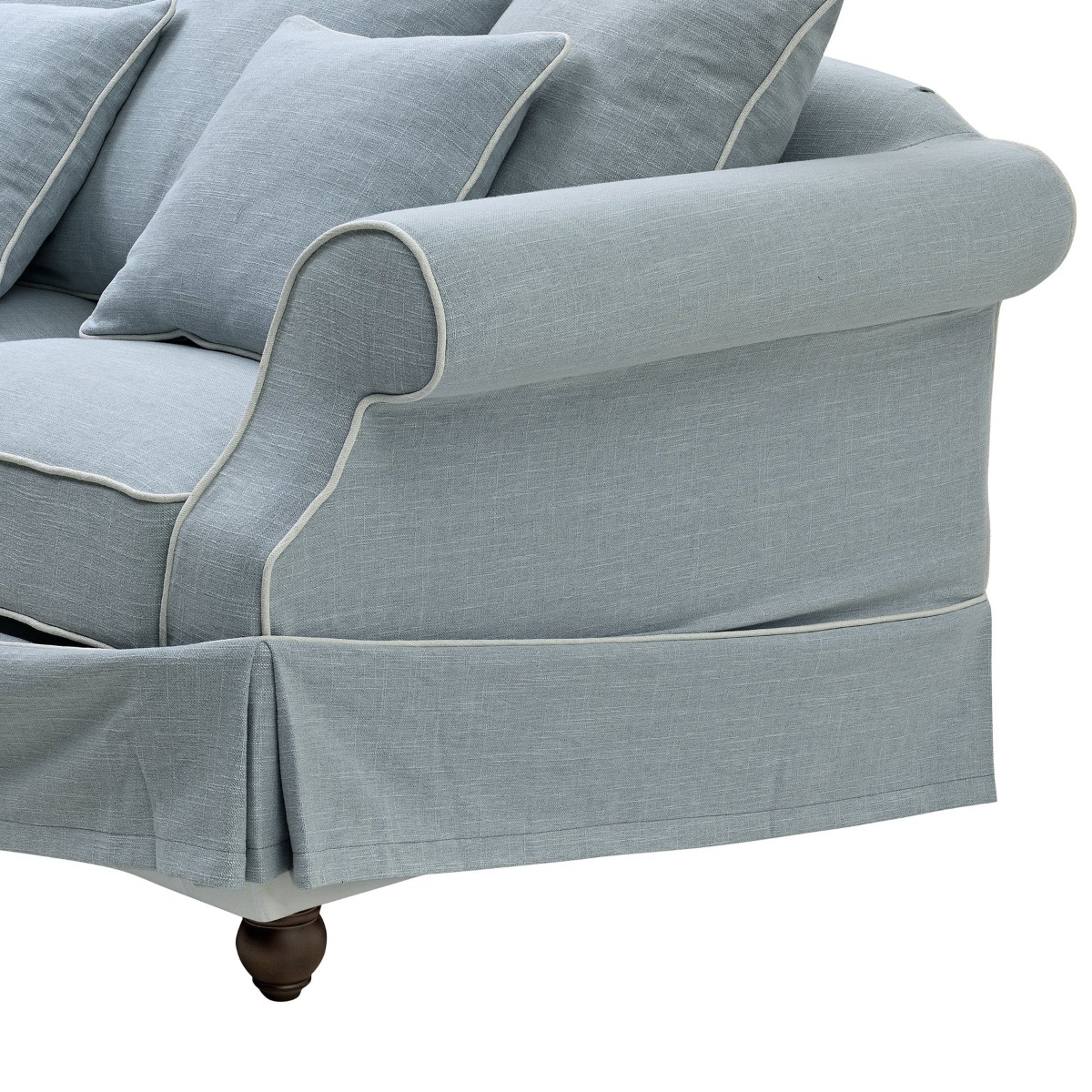 Avalon Hamptons 2 Seat Sofa Beach, W 174cm D 96cm H 81cm (RRP $2599) - Image 5