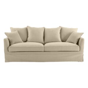 wp-image-tigress-48753.jpg Noosa Hamptons 3 Seat Queen Sofa Bed Beige, W 221cm D 91cm H 80cm (RRP $4279)