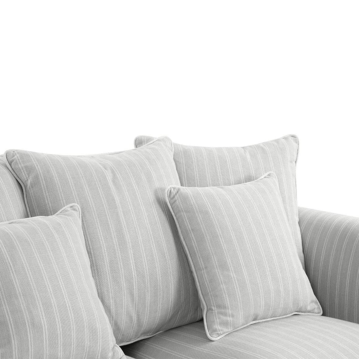 Avalon Hamptons 3 Seat Sofa Cloud Stripe, W 226cm D 96cm H 81cm (RRP $3299) - Image 10