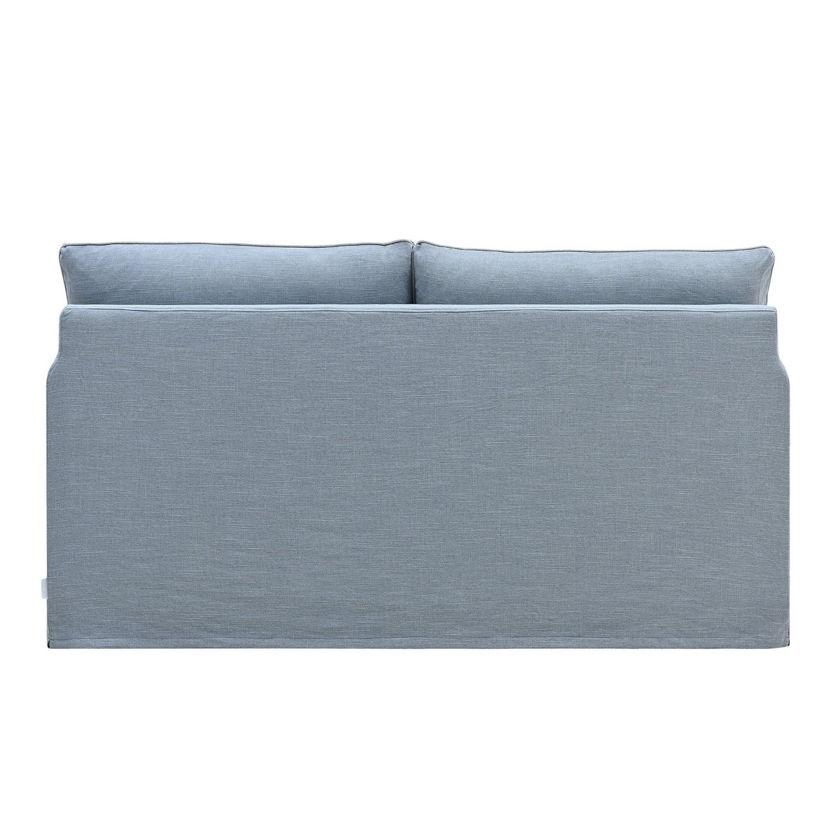 Byron Hamptons 3 Seat Sofa Beach with White Piping, W 223cm D 96cm H 78cm (RRP $3299) - Image 8