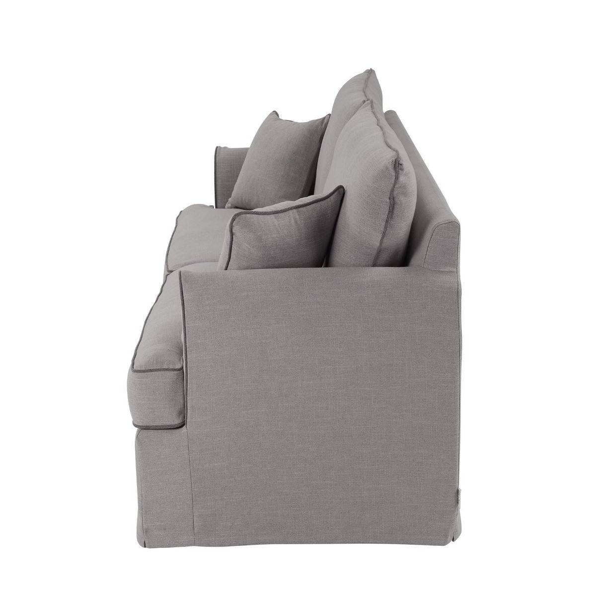 Byron Hamptons 3 Seat Sofa Pebble Grey, W 223cm D 96cm H 78cm (RRP $3285) - Image 9