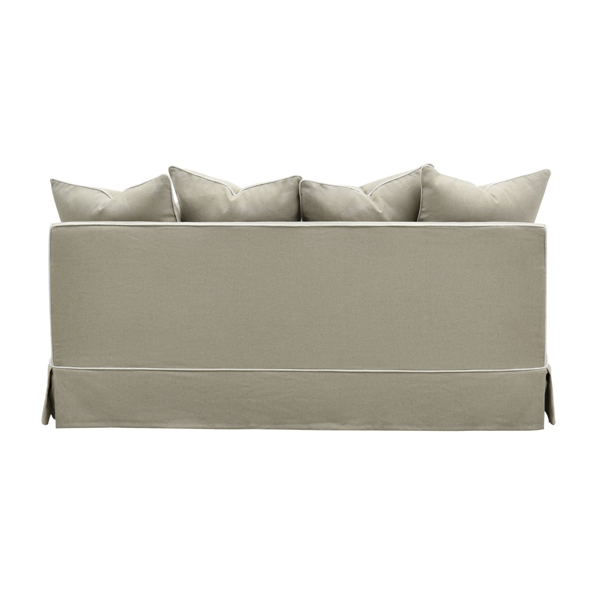 Noosa Hamptons 2.5 Seat Sofa Natural, W 195cm D 91cm H 80cm (RRP $2699) - Image 2
