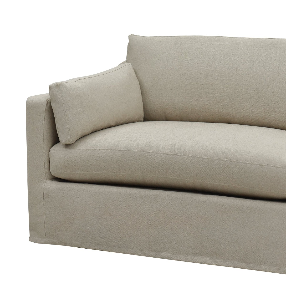 Clovelly Hamptons 4 Seat Sofa Natural, W 260cm D 99cm H 80cm (RRP $3799) - Image 8
