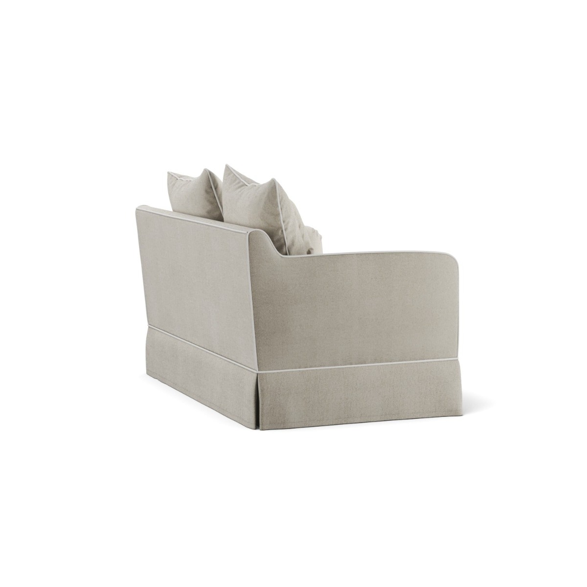 Noosa Hamptons 1.5 Seat Sofa Bed Natural, W140 D 91 H 80cm (RRP $2999) - Image 5