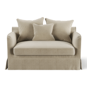 wp-image-tigress-49198.png Noosa Hamptons 1.5 Seat Sofa Bed Beige, W 140 D 91 H 80cm (RRP $2999)