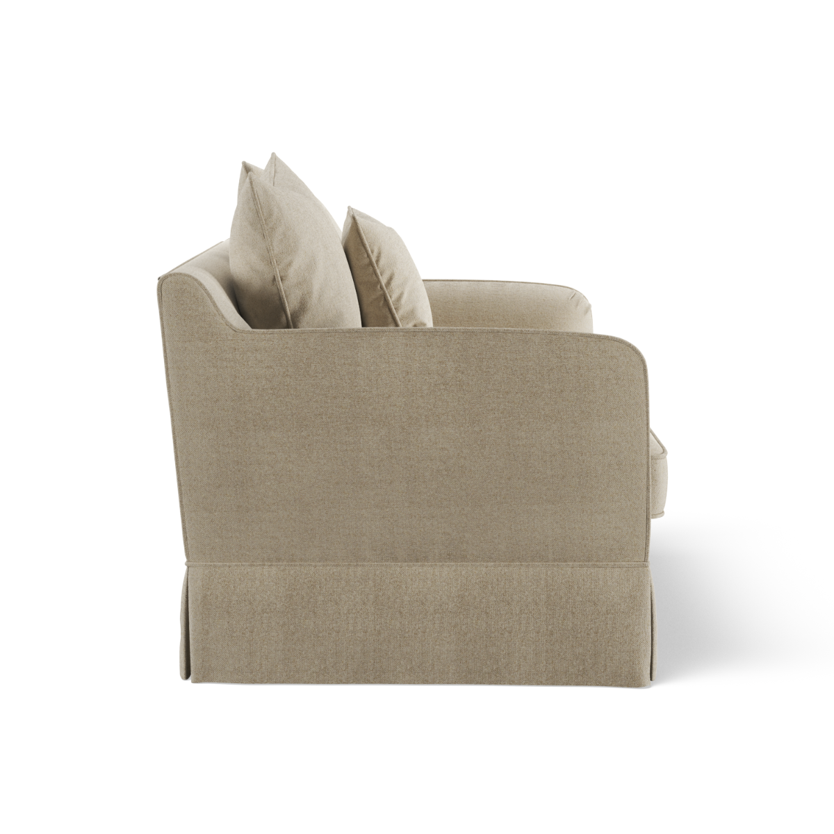 Noosa Hamptons 1.5 Seat Sofa Bed Beige, W 140 D 91 H 80cm (RRP $2999) - Image 3