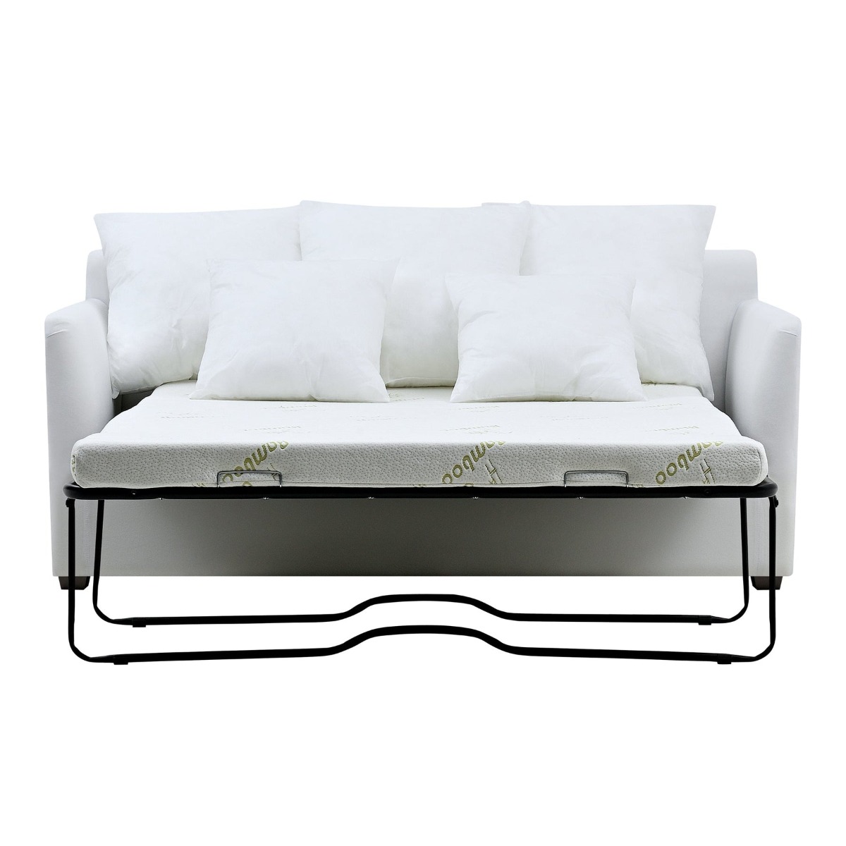 Noosa Hamptons 2.5 Seat Sofa Bed Ivory, L 190 D 91 H 80cm (RRP $3849) - Image 5