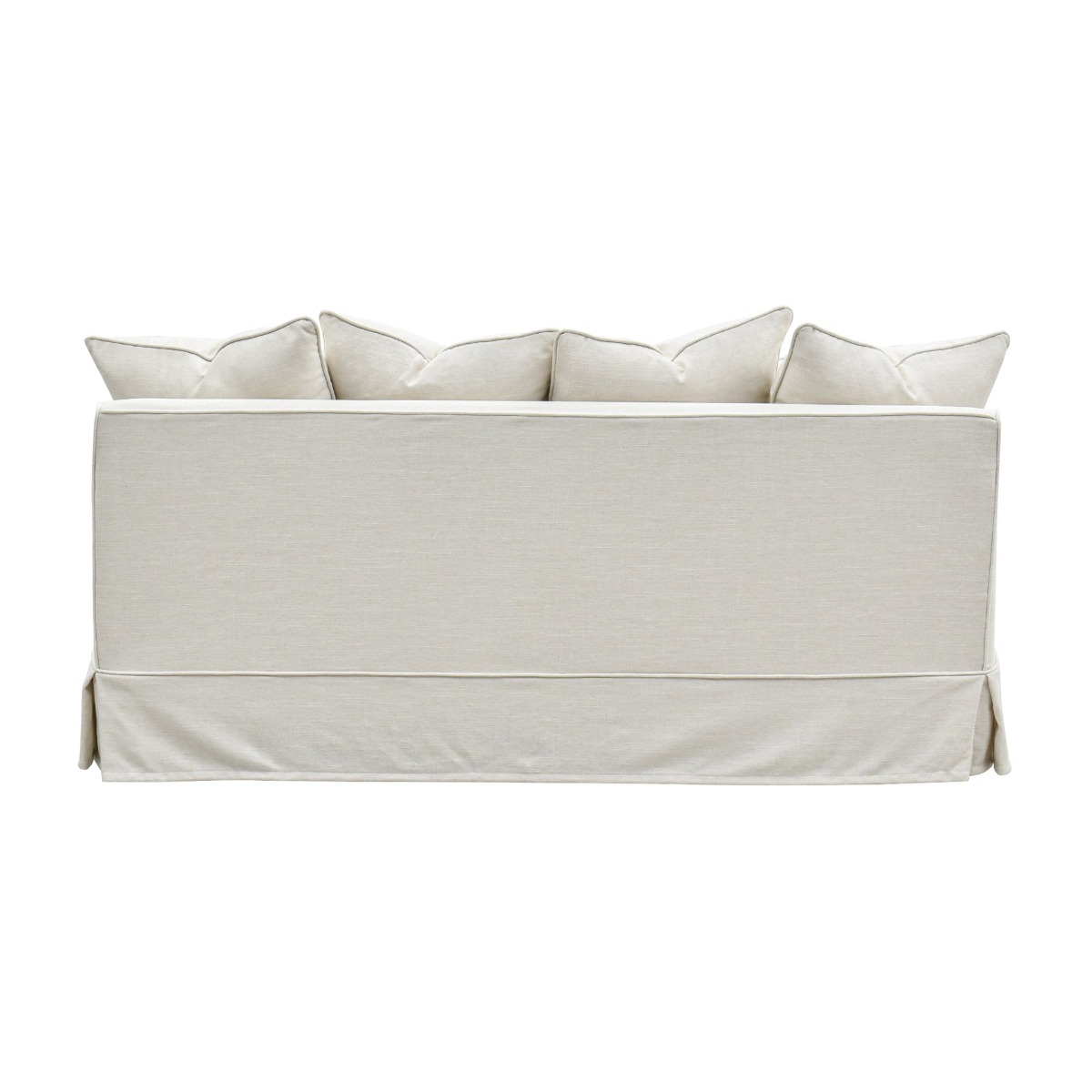 Noosa Hamptons 2.5 Seat Sofa Bed Ivory, L 190 D 91 H 80cm (RRP $3849) - Image 9