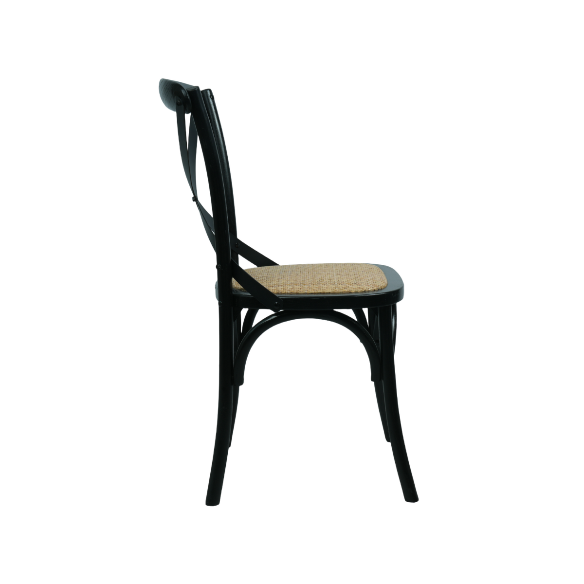 Bella Dining Chair Black, W 50cm x D 54cm x H 89cm (RRP $199) - Image 5