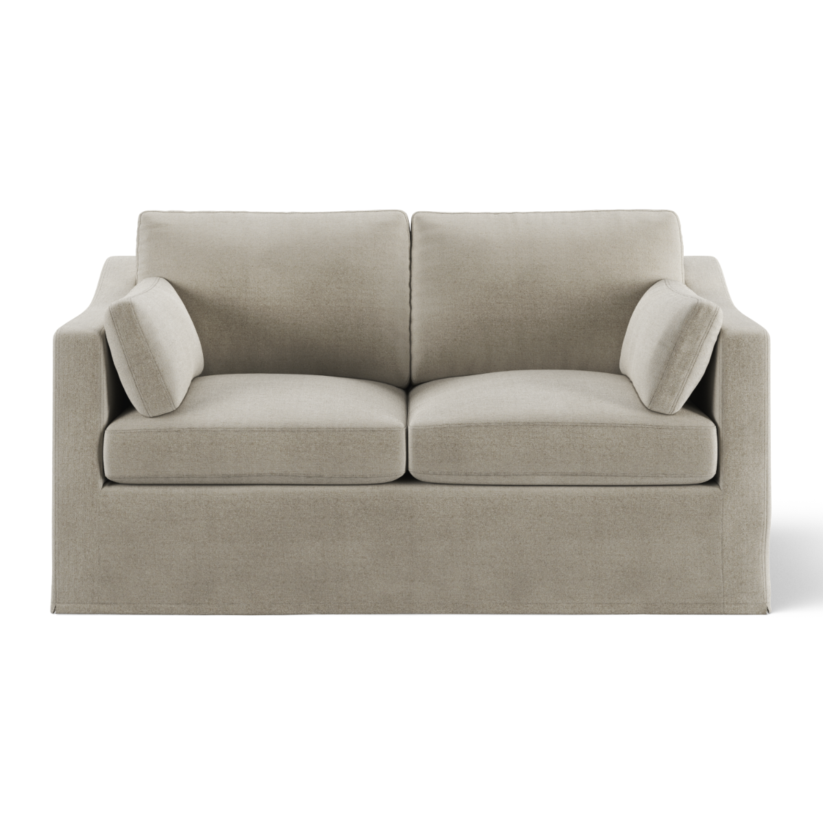 Clovelly Hamptons 2 Seat Sofa Natural, W 170 D 100cm H 80cm (RRP $2449)