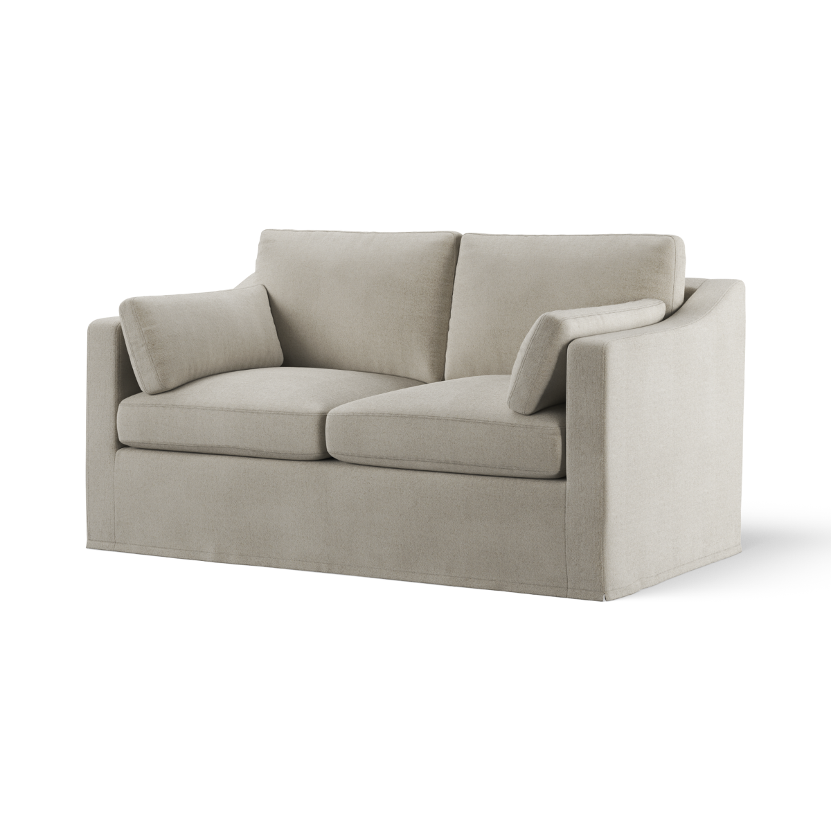 Clovelly Hamptons 2 Seat Sofa Natural, W 170 D 100cm H 80cm (RRP $2449) - Image 2