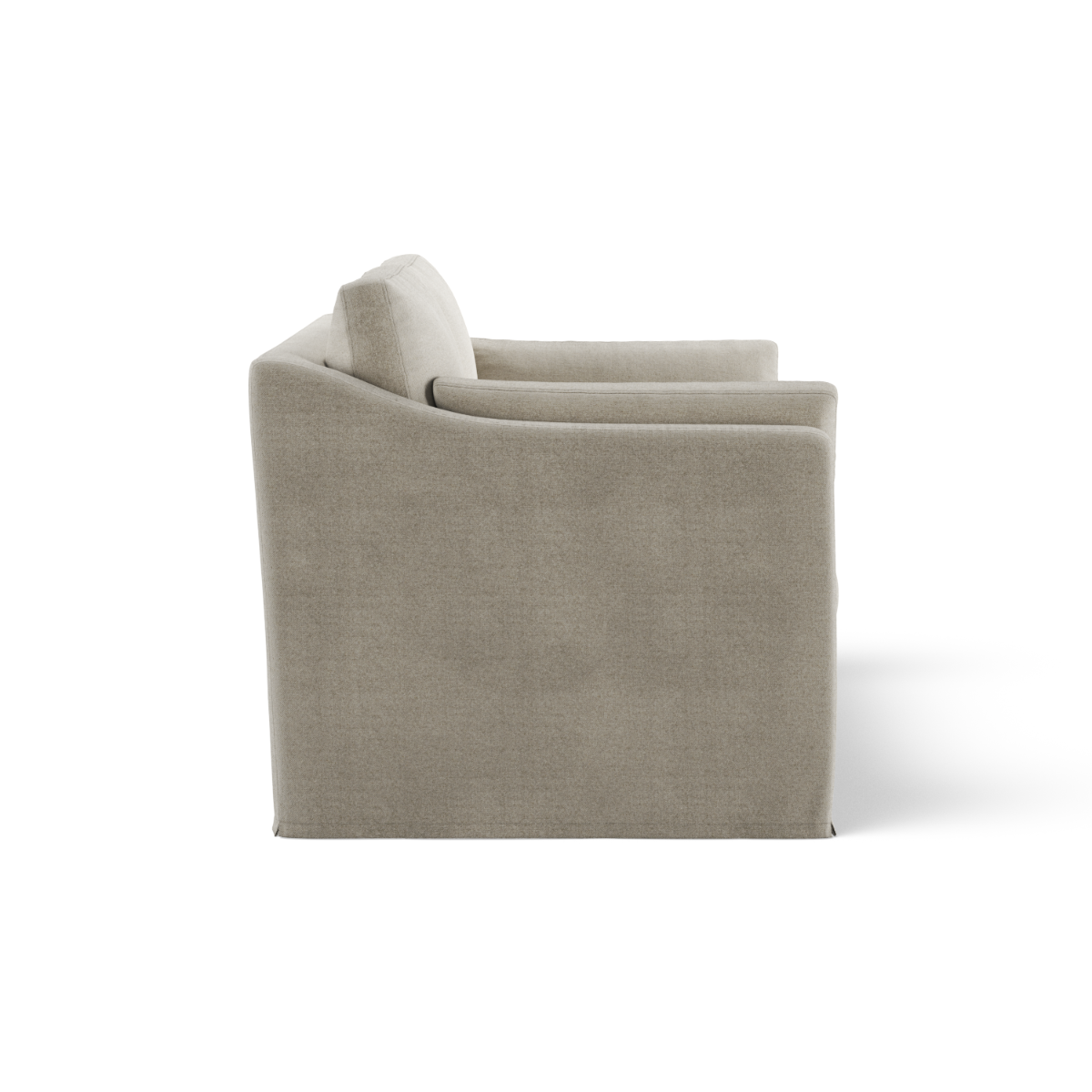 Clovelly Hamptons 2 Seat Sofa Natural, W 170 D 100cm H 80cm (RRP $2449) - Image 4