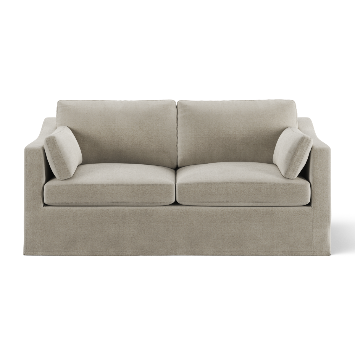 Clovelly Hamptons 2.5 Seat Sofa Natural, W 190 D 102cm H 80cm (RRP $2699)