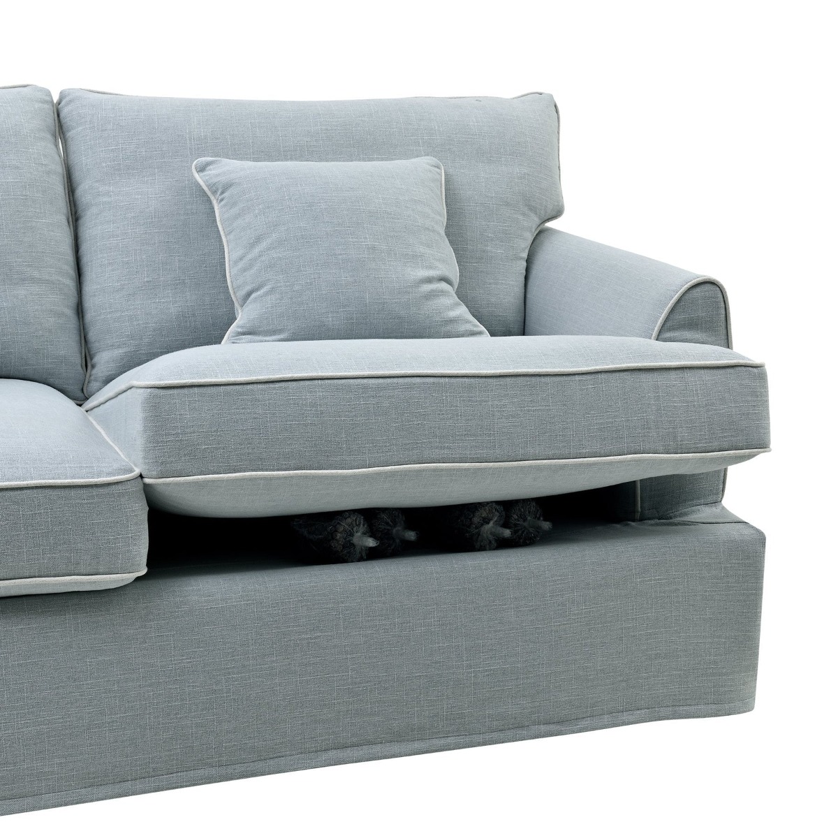 Byron Hamptons 2.5 Seat Sofa Beach, W 190cm D 96cm H 78cm (RRP $2859) - Image 6