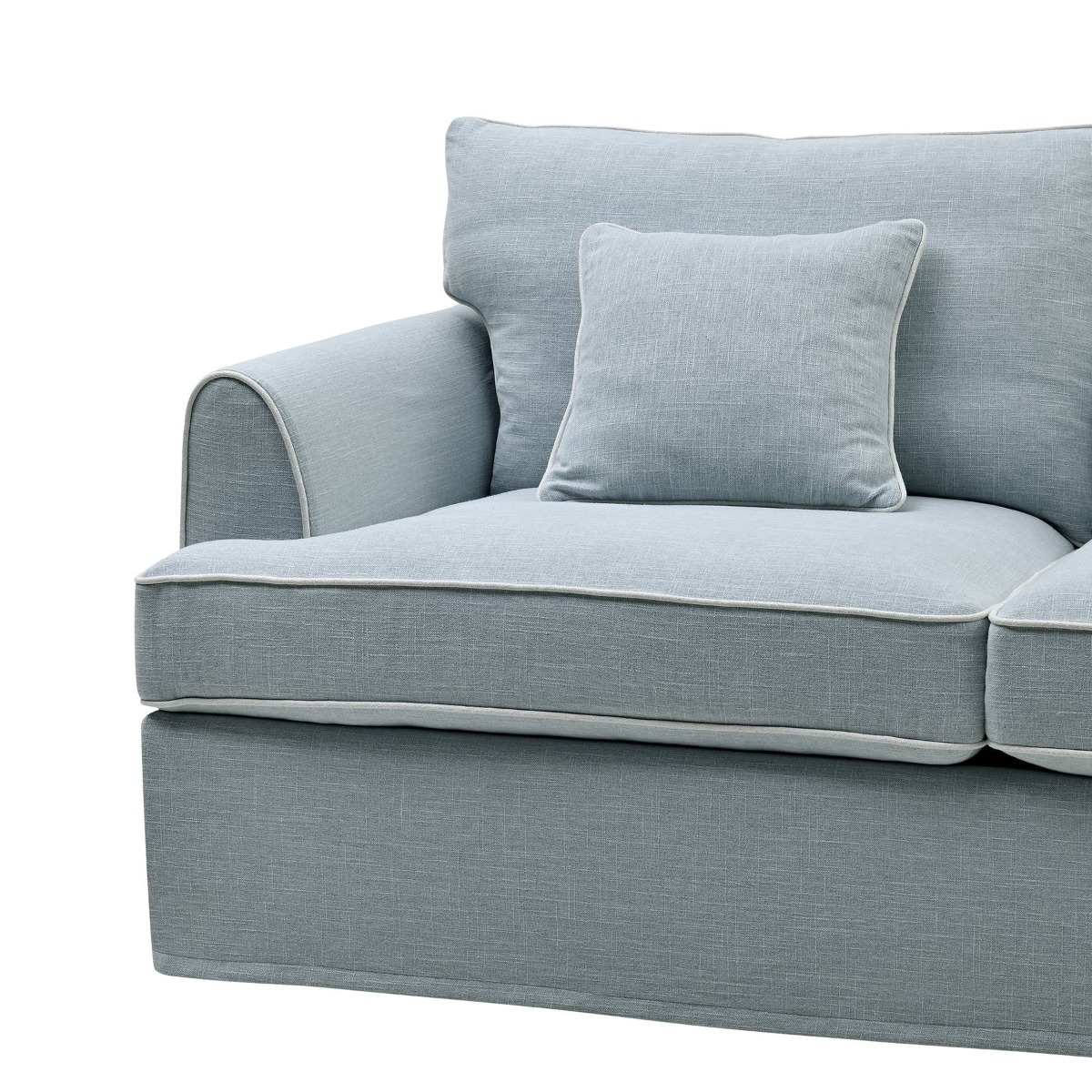 Byron Hamptons 2.5 Seat Sofa Beach, W 190cm D 96cm H 78cm (RRP $2859) - Image 7