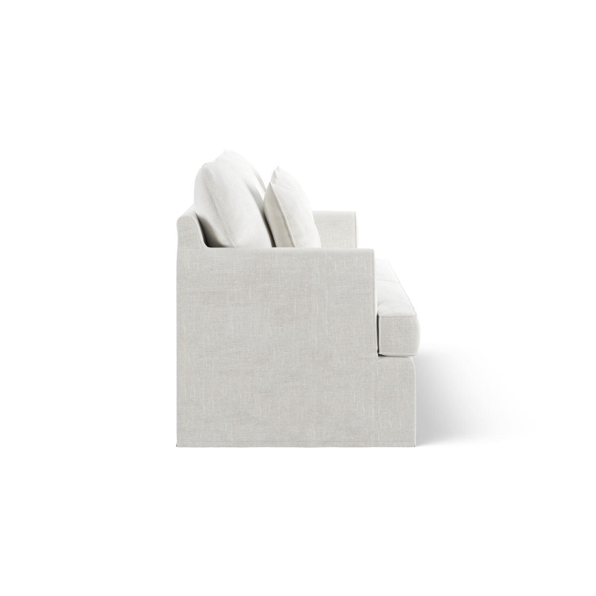 Byron Hamptons 2.5 Seat Sofa Ivory, W 190cm D 96cm H 78cm (RRP $2859) - Image 3