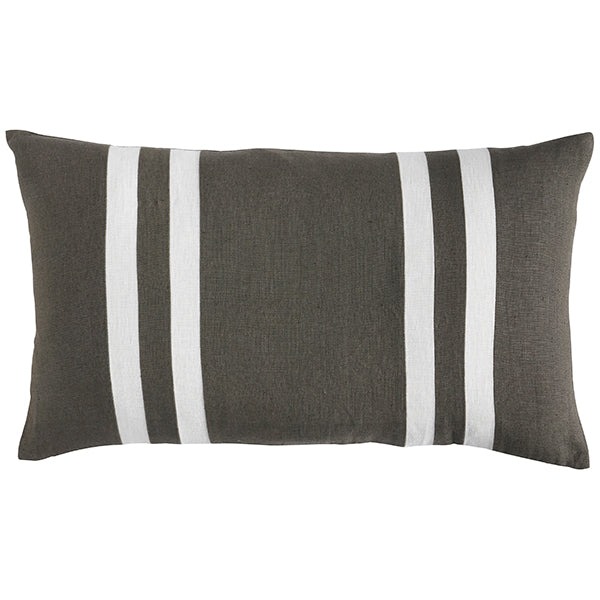 Linen Palma Stripes Cushion 35x60cm (RRP $89)