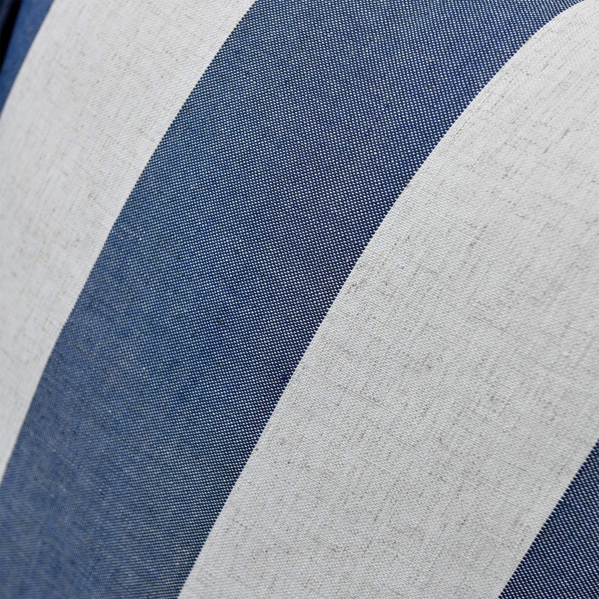 Slip Cover Only - Noosa Hamptons 3 Seat Sofa Denim/Cream Stripe, W 221cm D 91cm H 80cm (RRP $949) - Image 2