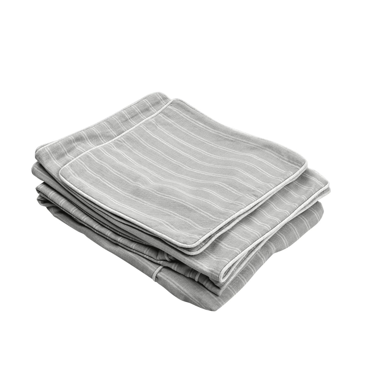 Slip Cover Only - Avalon Hamptons 3 Seat Sofa Cloud Stripe, W 226cm D 96cm H 81cm (RRP $999)