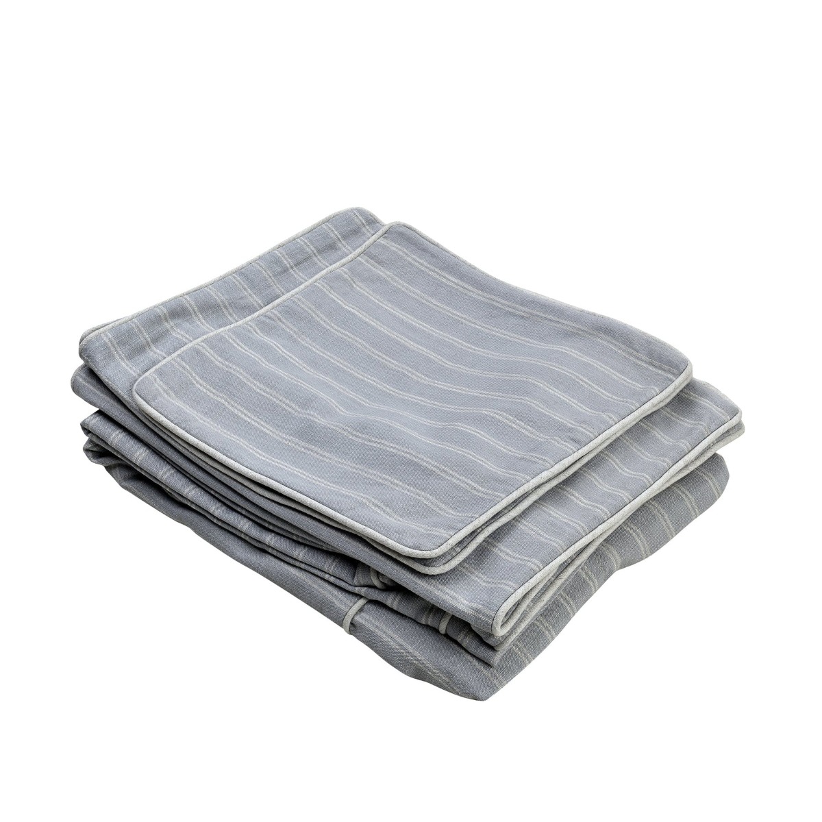 Slip Cover Only - Avalon Hamptons 2 Seat Sofa Cloud Stripe, W 174cm D 96cm H 81cm (RRP $799)