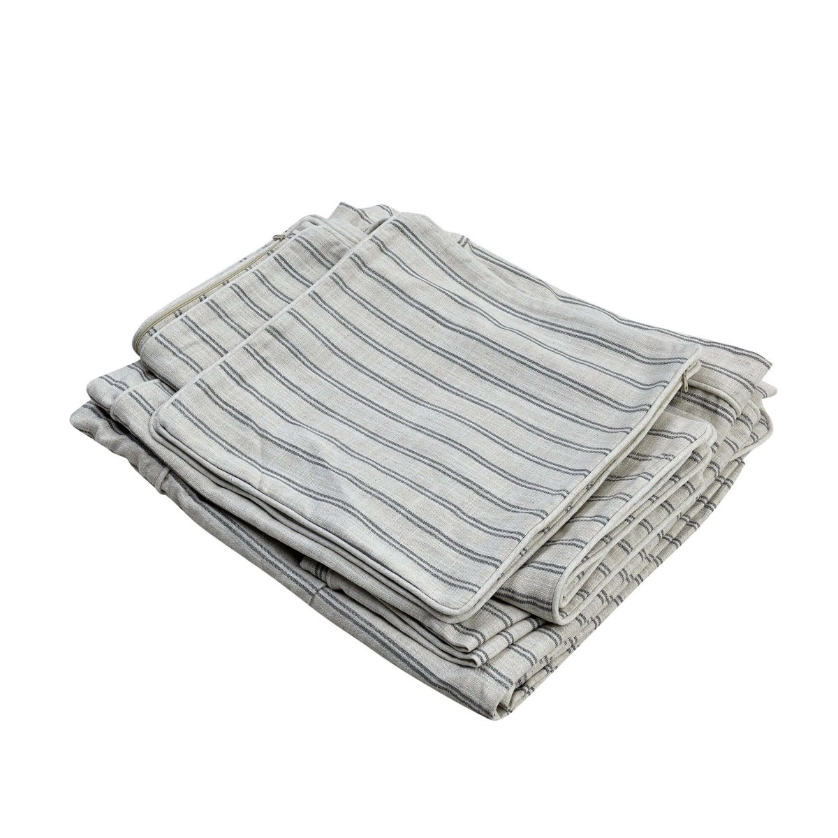Slip Cover Only - Avalon Hamptons Armchair Cloud Stripe, W 109cm D 96cm H 81cm (RRP $699)