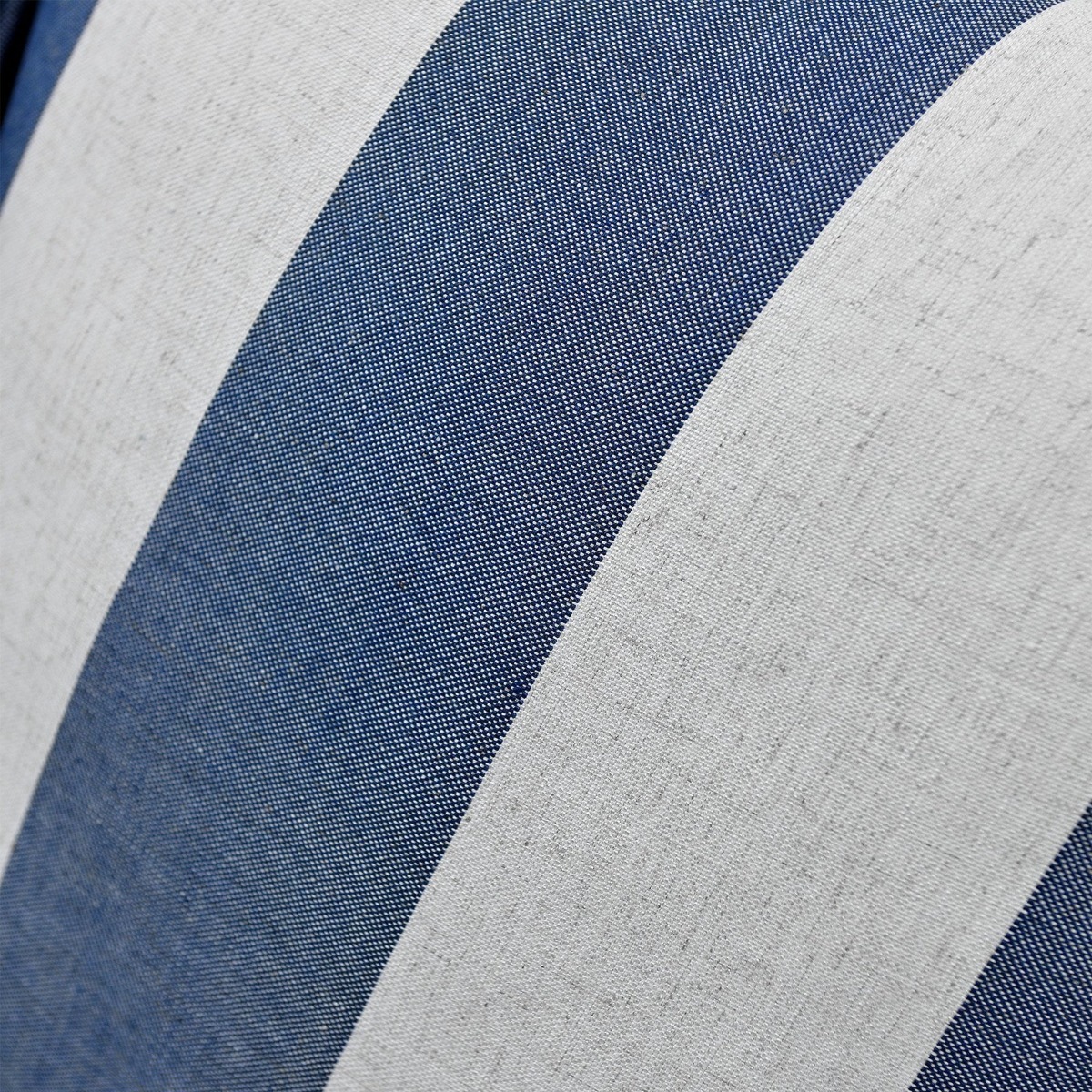 Slip Cover Only - Noosa Hamptons 2 Seat Sofa Denim/Cream Stripe, W 170cm D 91cm H 80cm (RRP $799) - Image 5
