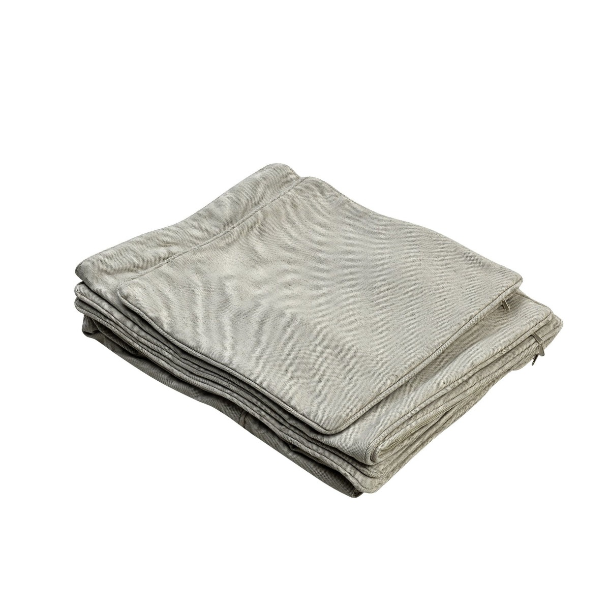 Slip Cover Only - Noosa Hamptons Ottoman Beige, W 83cm D 83cm H 45cm (RRP $299)