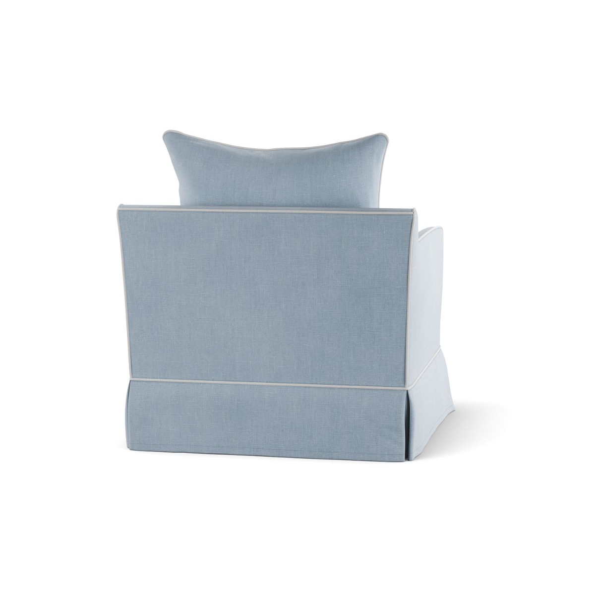 Slip Cover Only - Noosa Hamptons Armchair Beach, W 90cm D 91cm H 80cm (RRP $724) - Image 3