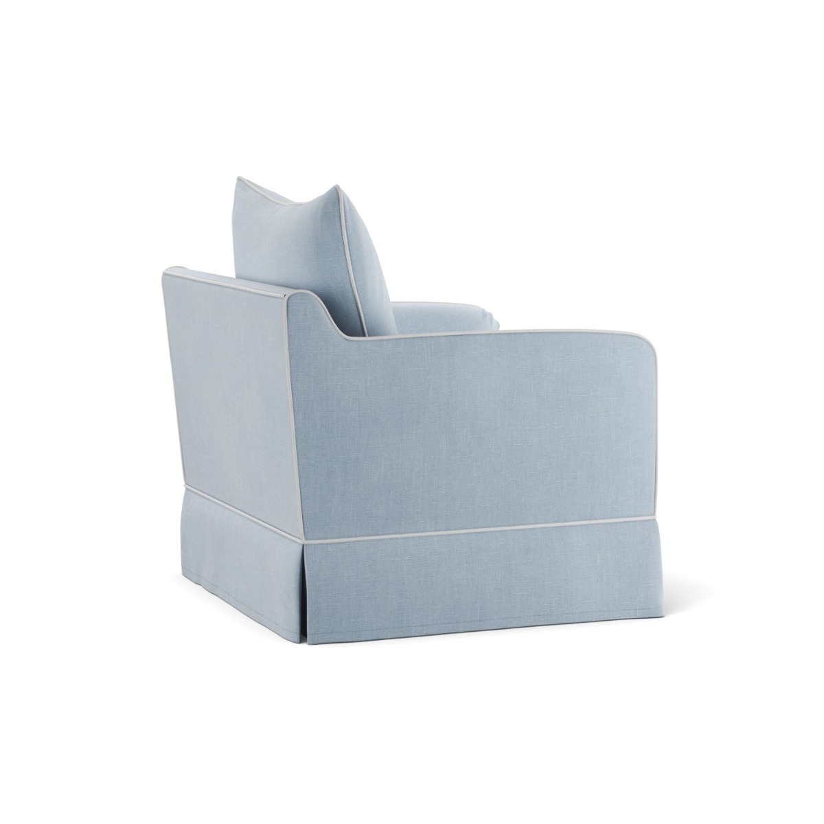Slip Cover Only - Noosa Hamptons Armchair Beach, W 90cm D 91cm H 80cm (RRP $724) - Image 4