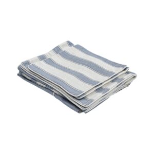 Slip Cover Only - Noosa Hamptons 2.5 Seat Sofa Blue Sky Stripe, W 63cm D 14cm H 43cm (RRP $849)