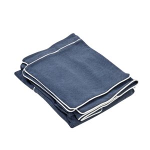 Slip Cover - Marbella Modular Sofa A Navy, W 150 D 100 H 85cm (RRP $799)
