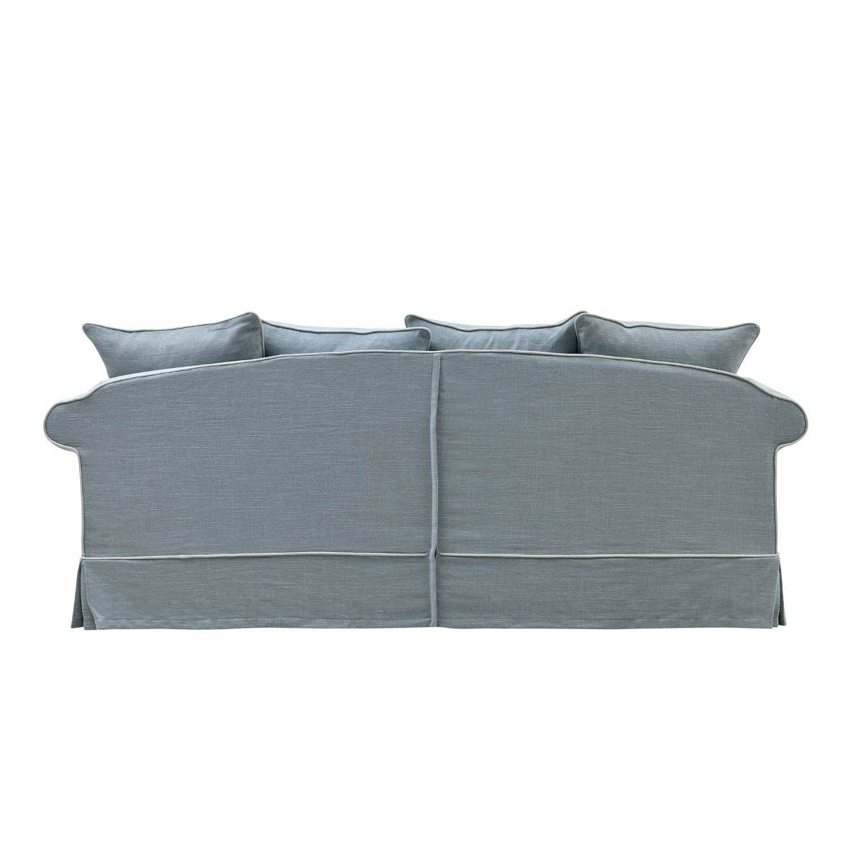 Slip Cover Only - Avalon Hamptons 3 Seat Sofa Beach, L 96cm W 226cm H 81cm (RRP $999) - Image 8