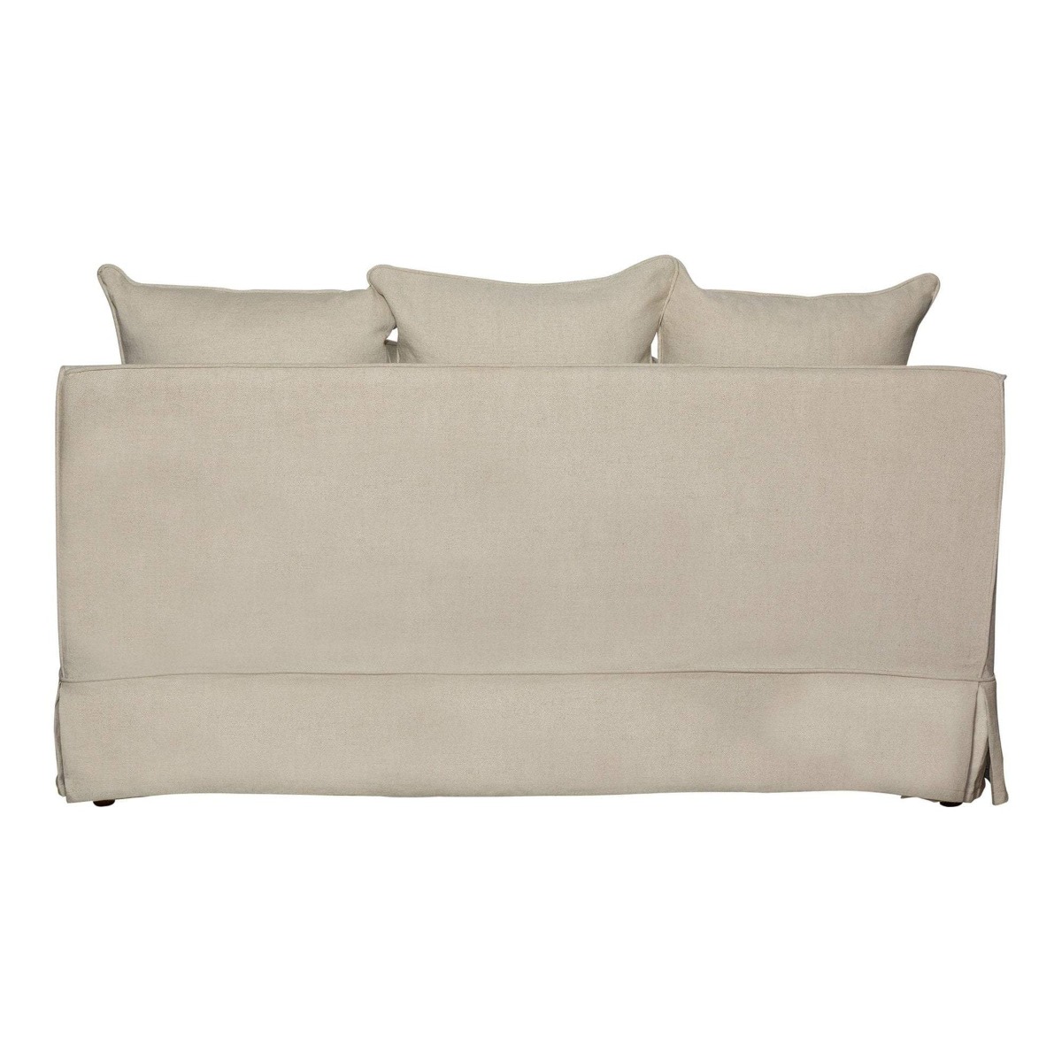 Slip Cover Only - Noosa Hamptons 2 Seat Sofa Bed Beige (RRP $799) - Image 4