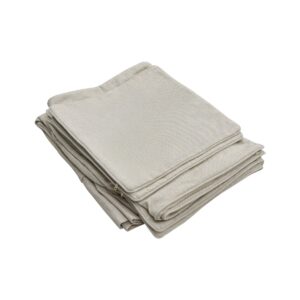 Slip Cover Only - Noosa Hamptons 2.5 Seat Sofa Beige, W 63cm D 14cm H 43cm (RRP $849)