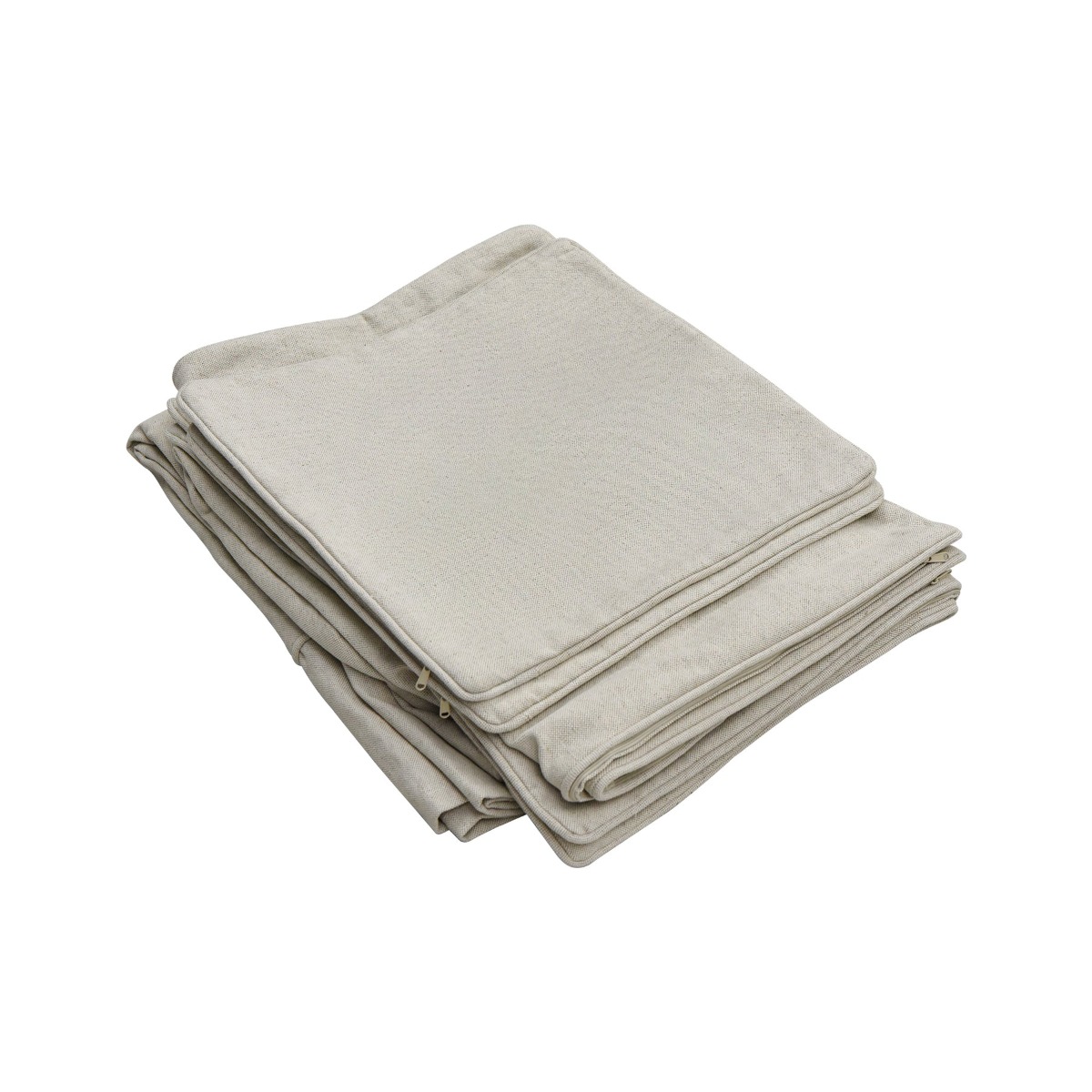Slip Cover Only - Noosa Hamptons 2.5 Seat Sofa Beige, W 63cm D 14cm H 43cm (RRP $849)
