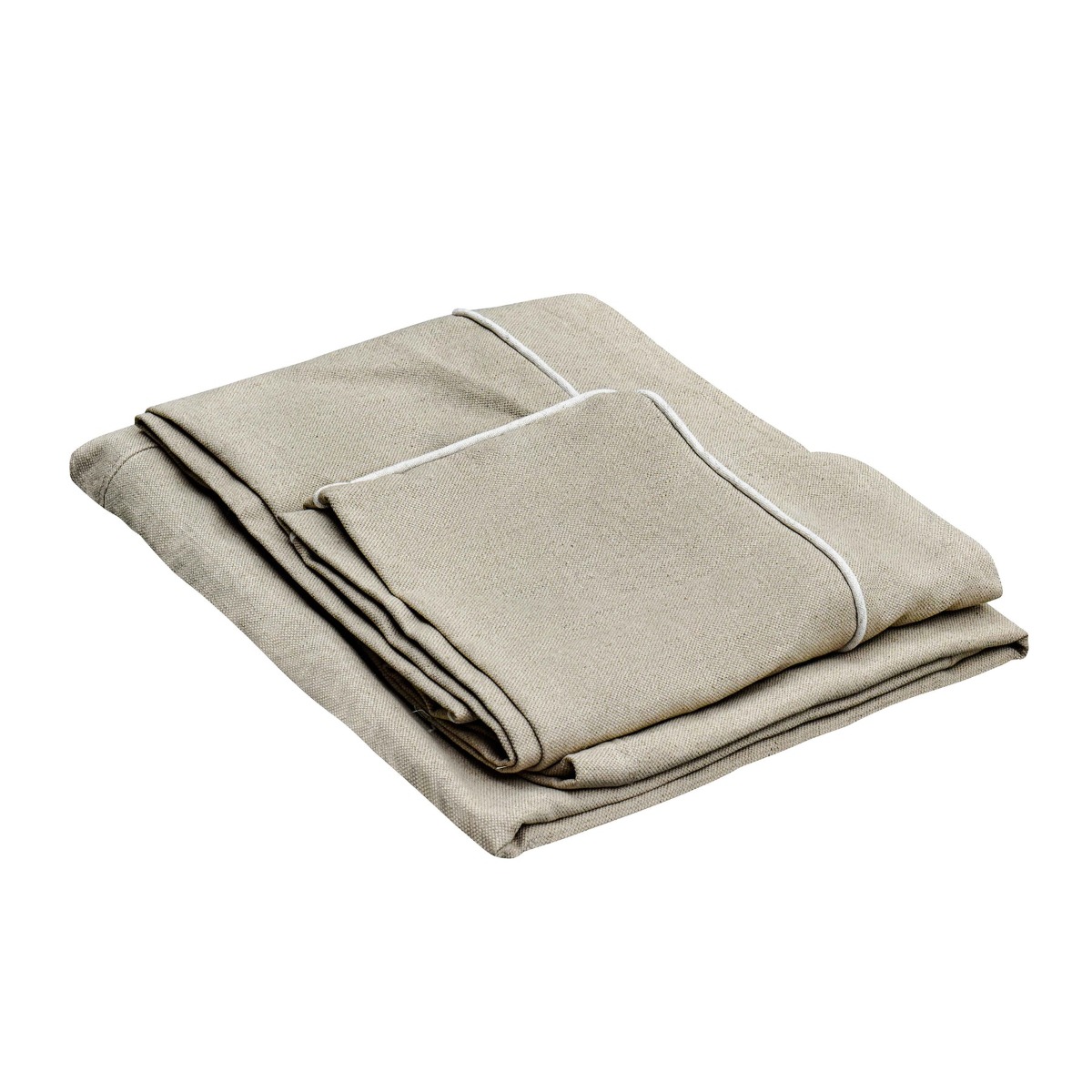 Slip Cover - Marbella Modular Sofa C Natural, W 63 D 12 H 43cm (RRP $499)