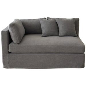 Slip Cover - Marbella Modular Sofa A Storm, W 150 D 100 H 85cm (RRP $799)