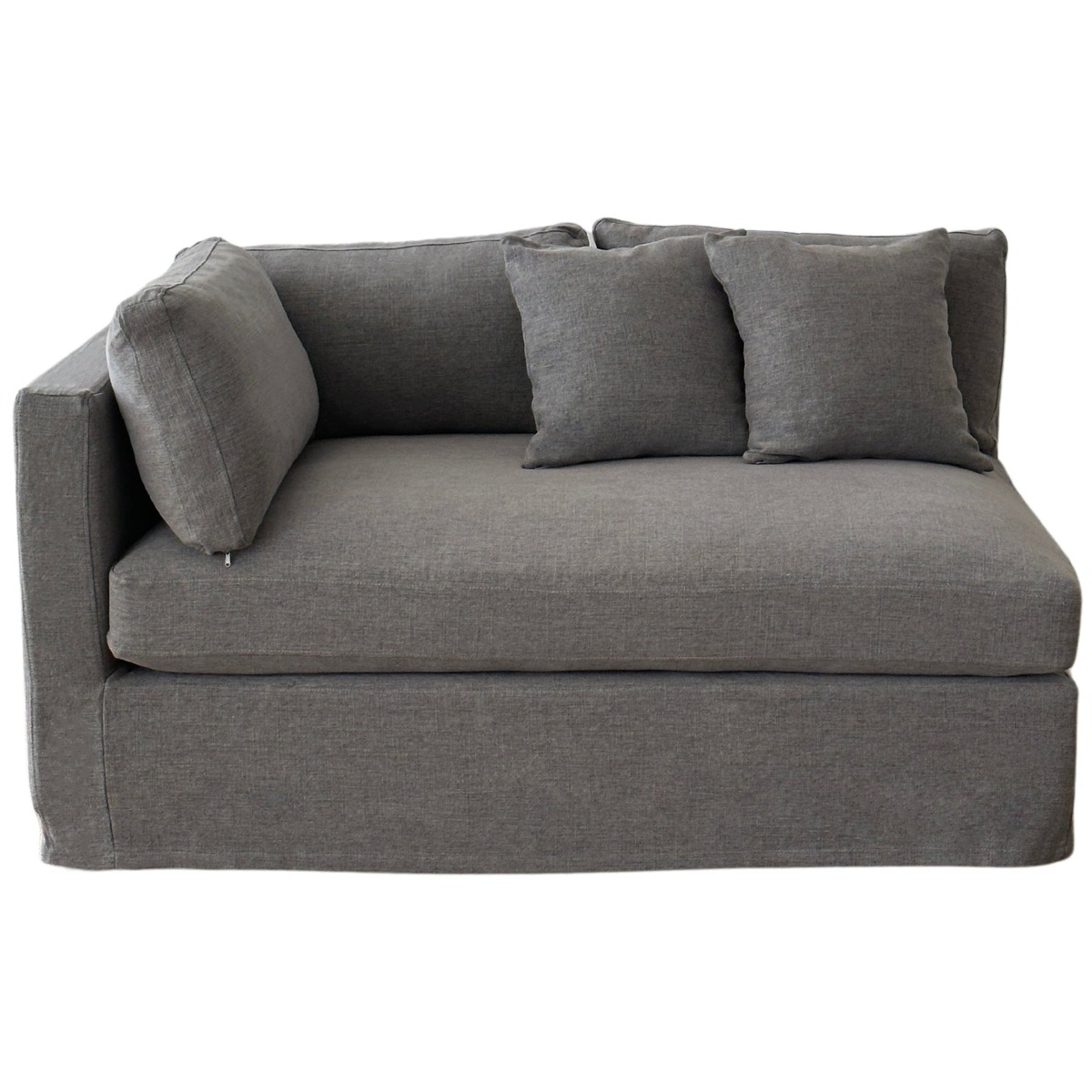Slip Cover - Marbella Modular Sofa A Storm, W 150 D 100 H 85cm (RRP $799)