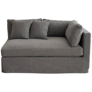 Slip Cover - Marbella Modular Sofa B Storm, W 150 D 100 H 85cm (RRP $799)