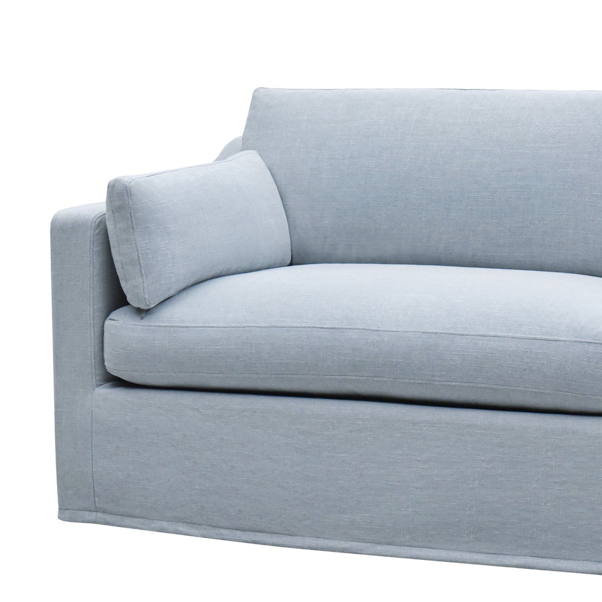 Slip Cover Only - Clovelly Hamptons 4 Seat Sofa Beach, W 65 D 18 H 45cm (RRP $1499) - Image 5