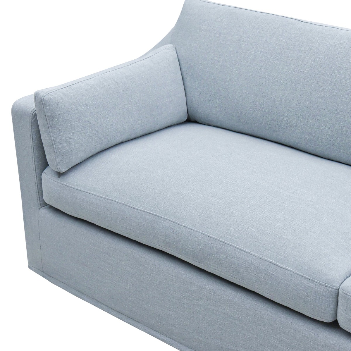 Slip Cover Only - Clovelly Hamptons 4 Seat Sofa Beach, W 65 D 18 H 45cm (RRP $1499) - Image 6