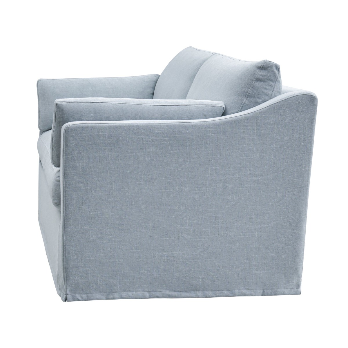 Slip Cover Only - Clovelly Hamptons 4 Seat Sofa Beach, W 65 D 18 H 45cm (RRP $1499) - Image 9