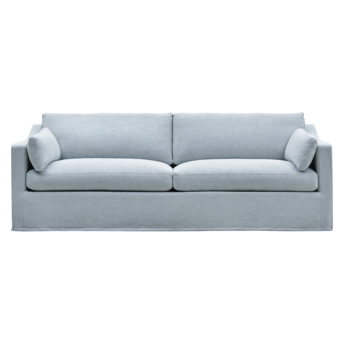 Slip Cover Only - Clovelly Hamptons 4 Seat Sofa Beach, W 65 D 18 H 45cm (RRP $1499) - Image 11