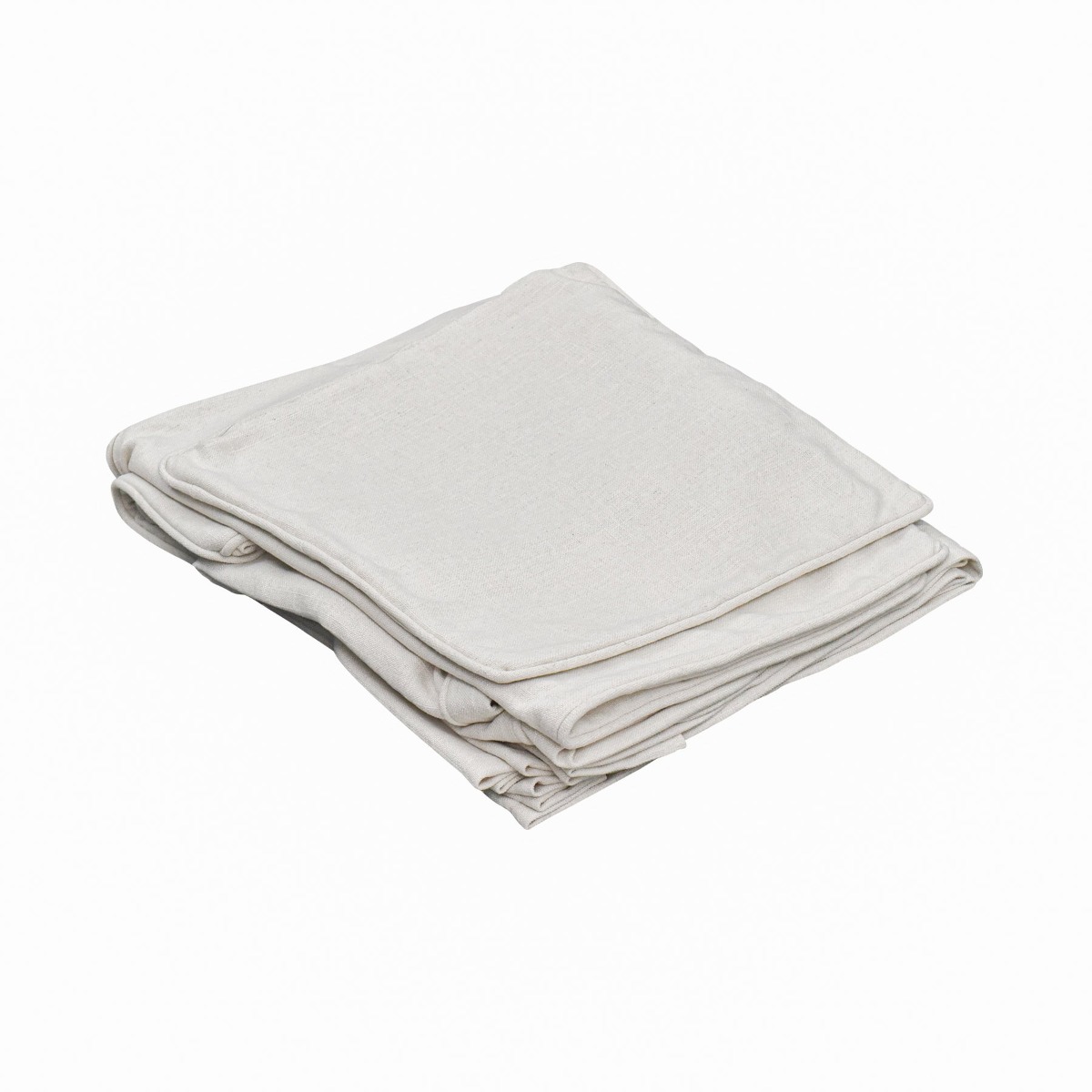 Slip Cover Only - Noosa Hamptons 1.5 Seat Sofa Ivory, 63cm x 12cm x 43cm (RRP $749)
