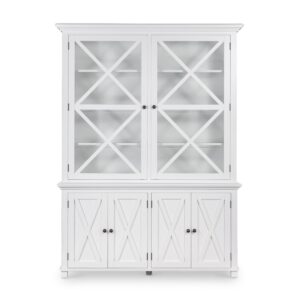 wp-image-tigress-50326.jpg Sorrento Large Glass Door Hamptons Cabinet White, W 170cm D 50cm H 230cm (RRP $3999)