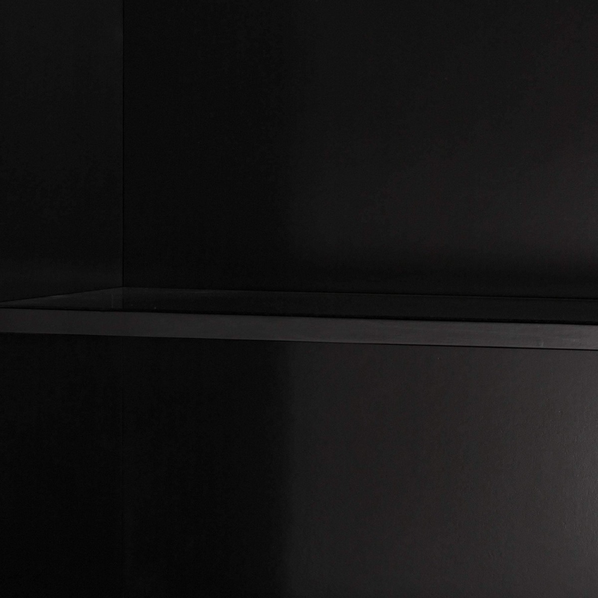 Sorrento Large Glass Door Hamptons Cabinet Black, W 170cm D 50cm H 230cm (RRP $3999) - Image 3