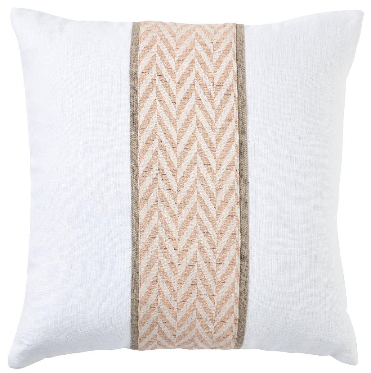 Allesia Linen Stripe Cushion 50x50cm (RRP $109)