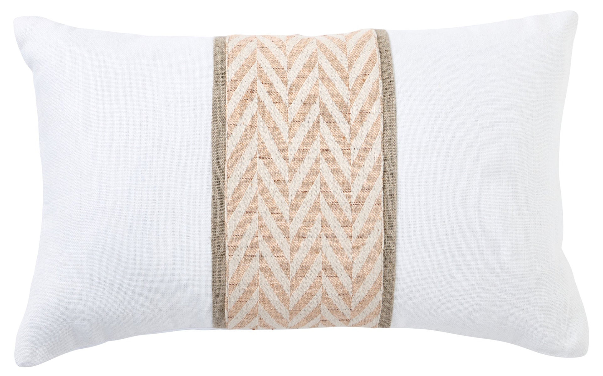 Allesia Linen Stripe Cushion 30x50cm (RRP $99)